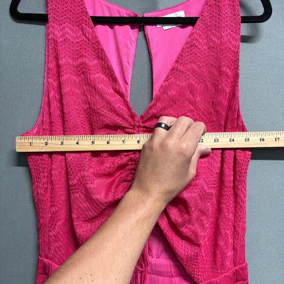LOVERS‎ and FRIENDS Sharon Jumpsuit in Passion Pink Size XL - Picture 10 of 12